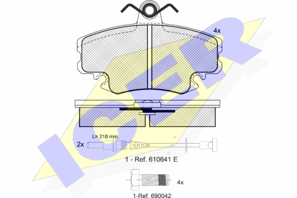 DISK PL. RENAULT 19/21/25/CLIO2/MEGANE1