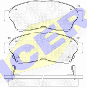 DISK PL. TOYOTA COROLLA