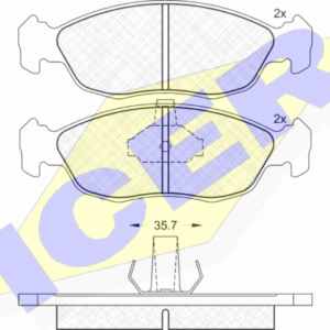 DISL PL. PSA SAXO/XSARA/106/306