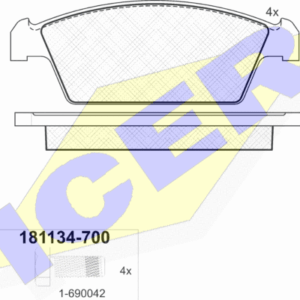 DISK PL. DAEWOO TICO 95+