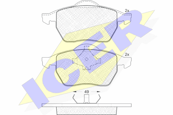 DISK PL. VW/FORD SHARAN/GALAXY 95-10