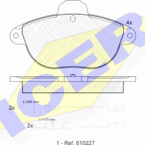 181154.png DISK PL. PSA CITROEN XANTIA 95-03