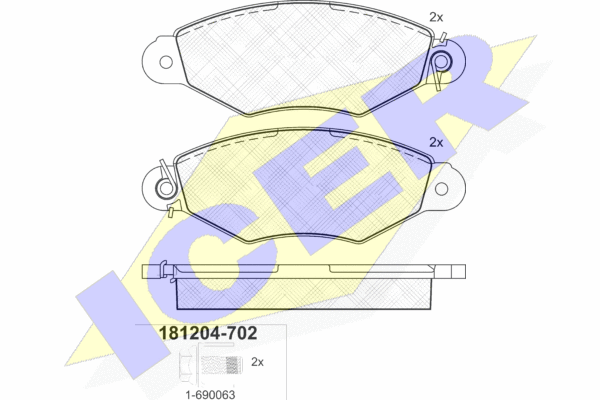 DISK PL. CITROEN XSARA 97-05