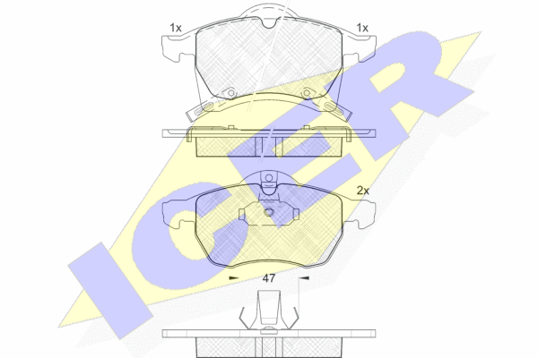 DISK PL. OPEL ASTRA G/ZAFIRA