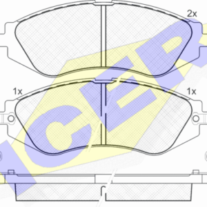 DISK PL. DAEWOO/CHEVR. NUBIRA/REZZO/ 97+