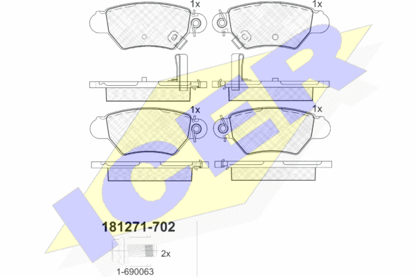 DISK PL. ZADNJE OPEL ASTRA G 98-04