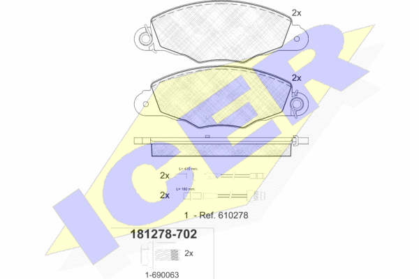 DISK PL. PSA XANTIA/XM 94-03