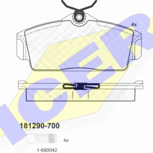 181290-700.png DISK PL. NISSAN ALMERA 2 / PRIMERA 96+