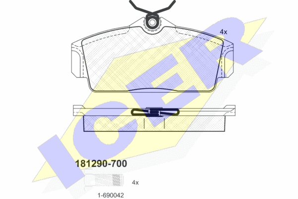 DISK PL. NISSAN ALMERA 2 / PRIMERA 96+