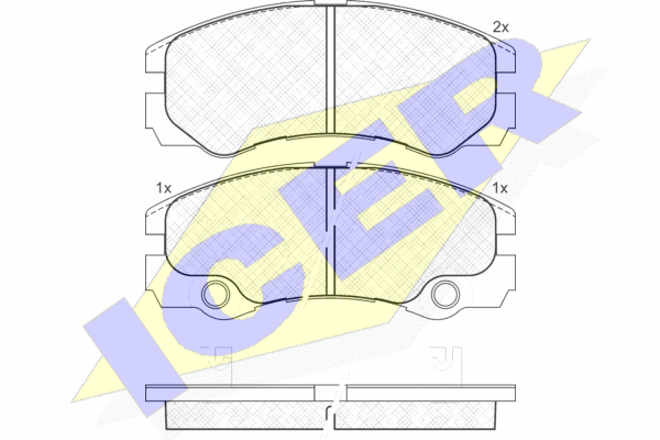 DISK PL. OPEL FRONTERA B 98+