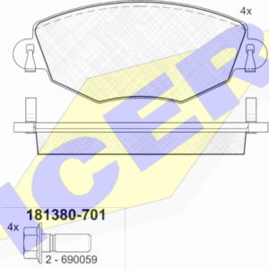 DISK PL. FORD/JAGUAR MONDEO/X TYPE 00-07