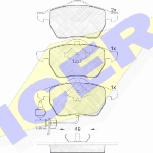 DISK PL. VW/FORD SHARAN/ALHAMBRA/GALAXY