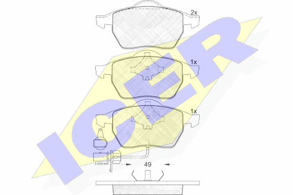 DISK PL. VW/FORD SHARAN/ALHAMBRA/GALAXY