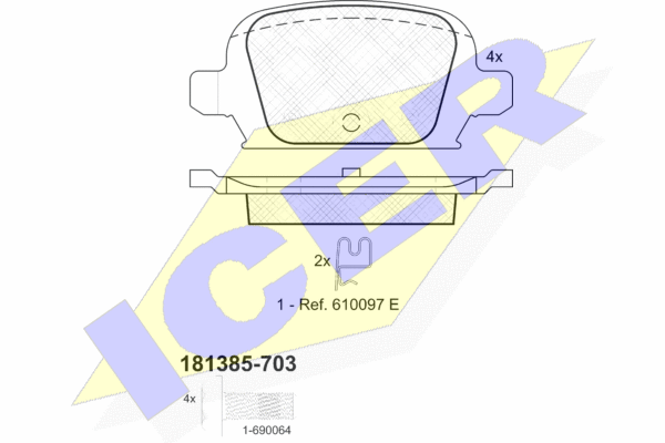 DISK PL. ZAD. OPEL TIGRA/CORSA C 00+