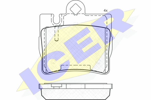 DISK PL. MERCEDES S KLASA 98-06