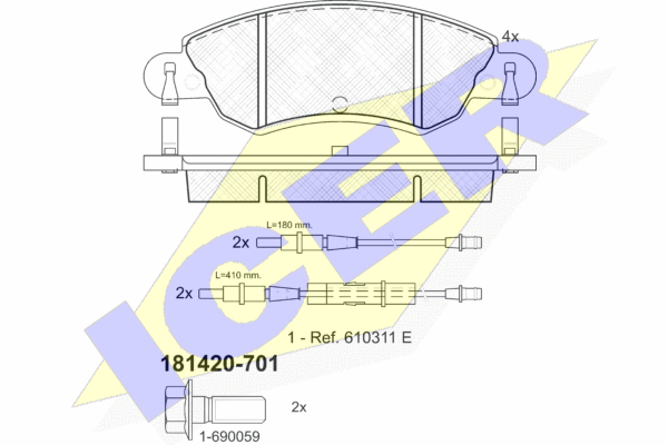 DISK PL. PSA CITROEN C5 1.8 16V
