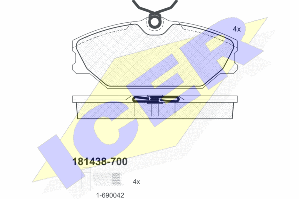 DISK PL. RENAULT MEGANE 1/LAGUNA 1/SCENIC 1