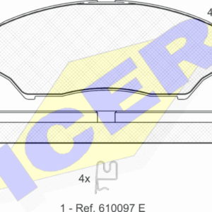 DISK PL. MITSUBISHI PAJERO 99+