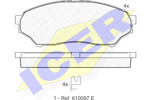 DISK PL. MITSUBISHI PAJERO 99+