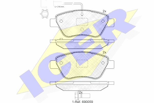 DISK PL. PUNTO GRANDE/EVO 07+
