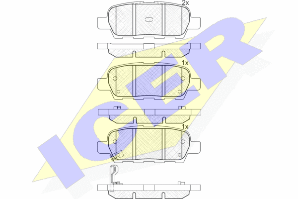 DISK PL.ZAD. RENO KOLEOS NISSAN QUASHQAI