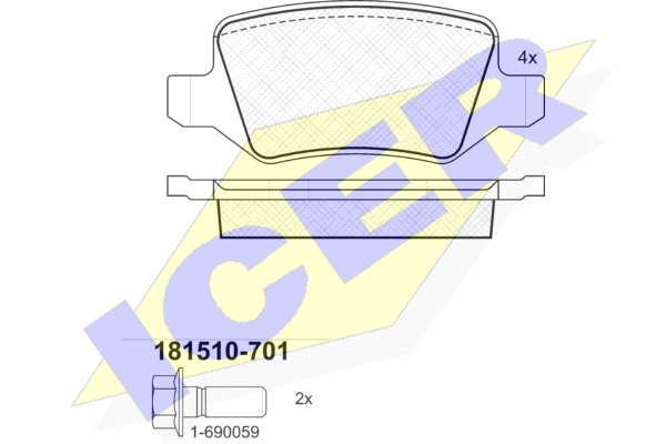 DISK PL. ZADNJE MERCEDES A/B/VANEO 97+
