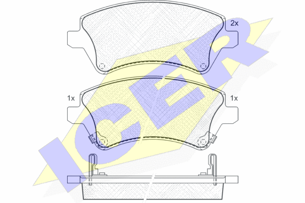 DISK PL. TOYOTA COROLLA 00-07
