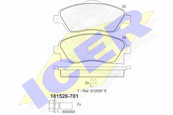 DISK PL. OPEL COMBO/CORSA C/TIGRA/MERIVA