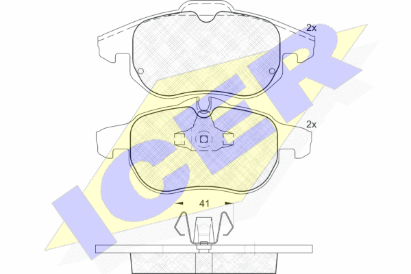 DISK PL. OPEL/FIAT VECTRA C/FIAT CROMA  02+