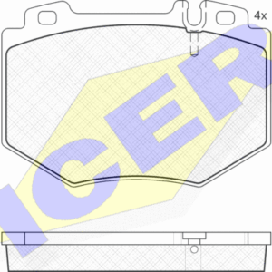 DISK PL. MERCEDES S KLASA W220 DO 05