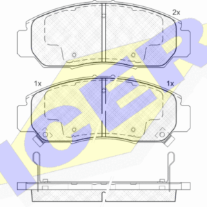 DISK PL. HONDA CIVIC IX 1.4/1.6 12+
