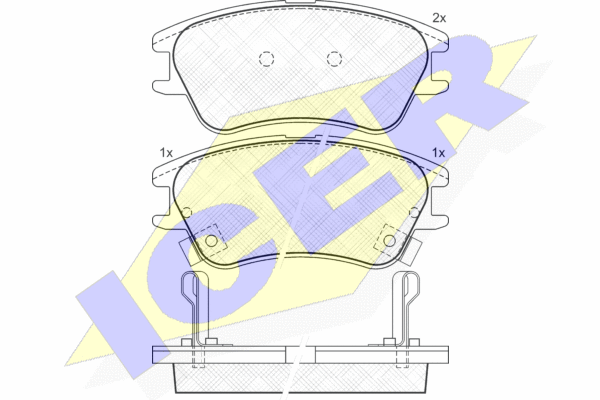 DISK PL. HYUNDAI ATOS PREDNJE 99+