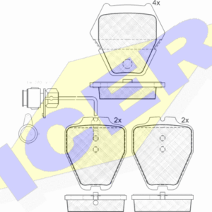 DISK PL. AUDI A8/6 QUATTRO DO 2005