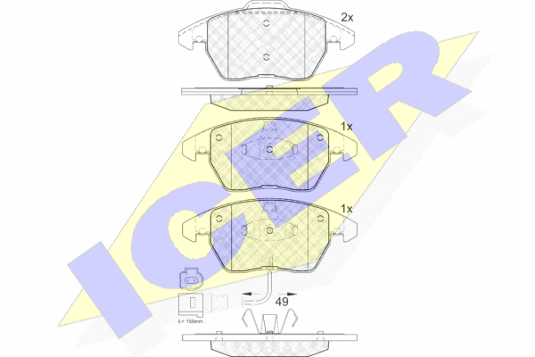 DISK PL. VW G-5 2.02 TDI 04+