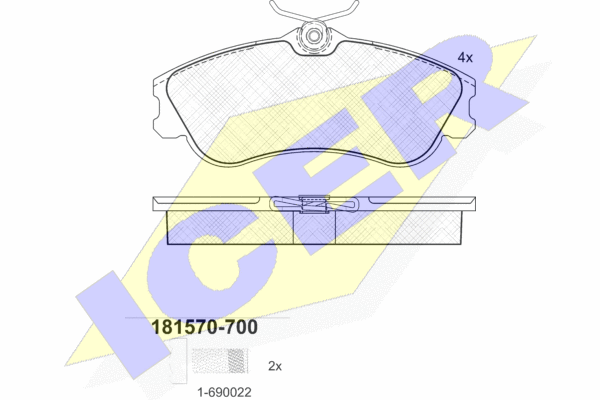 DISK PL. CITROEN XSARA PICASSO  99+