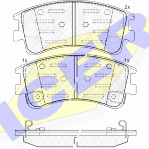 DISK PL. MAZDA 6 02-07