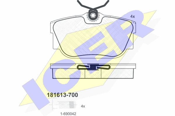 DISK PLOCICE VW TRANSPORTER IV 90+ icer