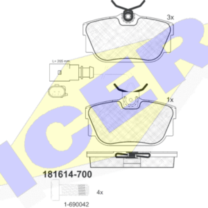 DISK PLOCICE VW TRANSPORTER IV 90+. icer