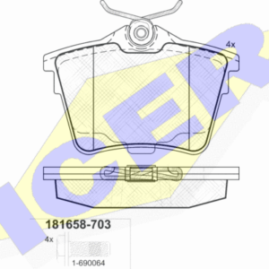 DISK PL. ZAD. PSA C5/407/607 04+