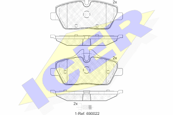 DISK PL. BMW SERIJA 1/MINI E87//CLUBMAN icer