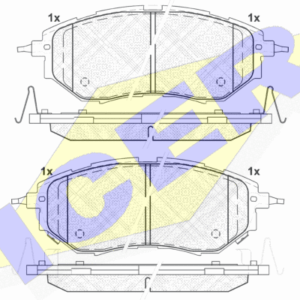 DISK PL.SUBARU IMPREZA LIBERTY