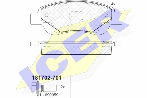 DISK PL. PSA/TOYOTA C1/107/108/AYGO