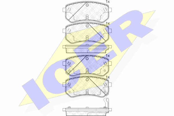 DISK PL. HYUNDAI/KIA I10/PICANTO ZADNJE