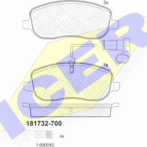 DISK PL. FIAT CROMA 05 +