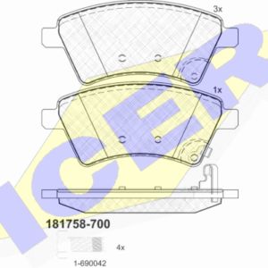 DISK PLOCICE FIAT/SUZUKI SEDICI/SX4