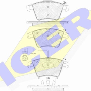 DISK PL. T-5/MULTIVAN-5 03-09