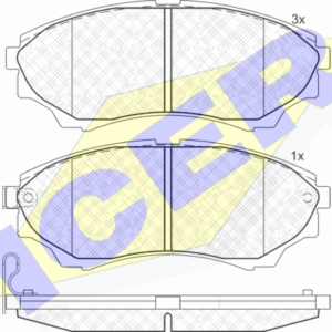 DISK PL.FORD RANGER 99-06 G.