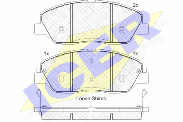 DISK PL. HYUNDAI SANTA FE  06+ icer
