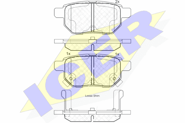 DISK PL. TOYOTA AURIS 07+ ZADNJE