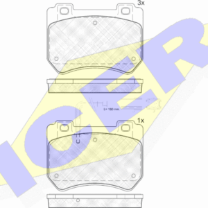 DISK PL. ALFA 159/BRERA 05-11